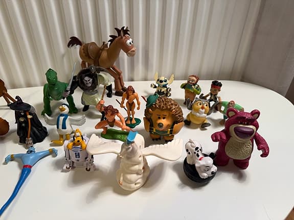 Disney Pixar figurlot 20 delar – Toy Story, Stitch, Tarzan m.fl.