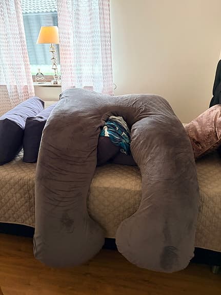 Makosas ergonomiska kudde - gravidkudde, ångestkudde