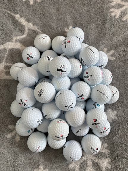 Golfbollar - 50st Wilson Blandat Klass A/B