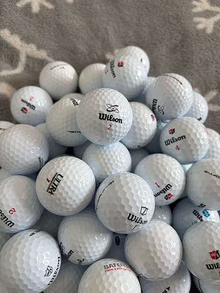 Golfbollar - 50st Wilson Blandat Klass A/B