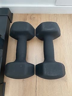 Hantlar 9kg, 2st