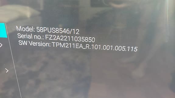 Philips 58PUS8546 58" Smart TV
