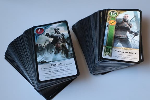 The Witcher 3 Gwent-kort till PS4