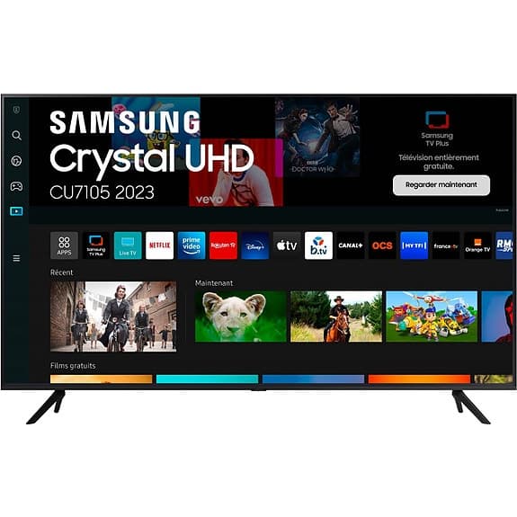 SAMSUNG 55” Crystal UHD 4K Smart TV (2023)