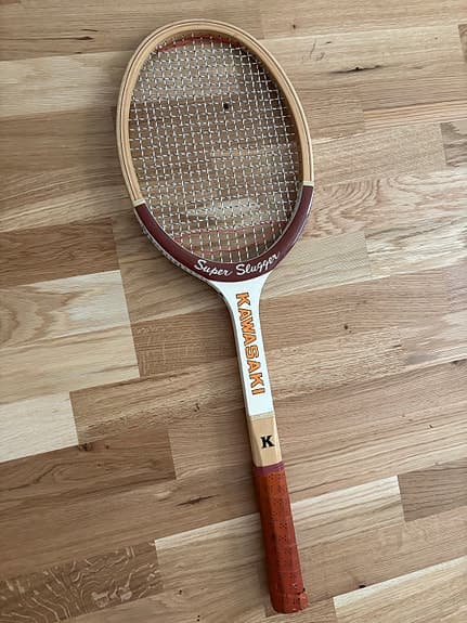 Kawasaki Super Slugger trätennisracket