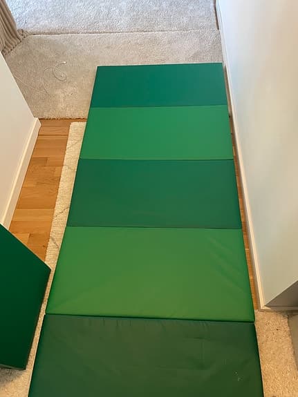 2x IKEA PLUFSIG Gym Mats 78x185 cm – Excellent Condition