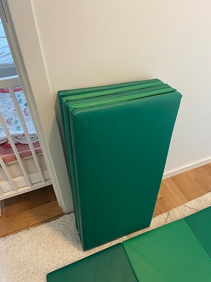 2x IKEA PLUFSIG Gym Mats 78x185 cm – Excellent Condition