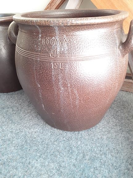 Höganäs bruna krukor 3–15 L