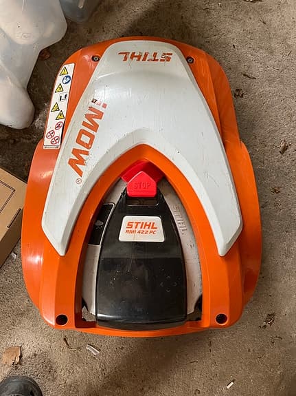 Stihl iMow robotgräsklippare orange/vit