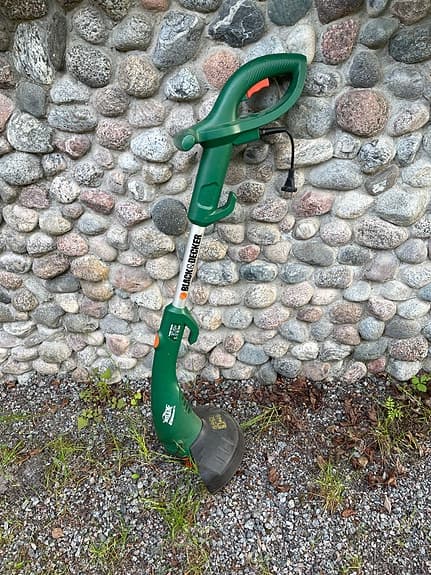 Black & Decker GL350 grästrimmer 350W 25cm grön