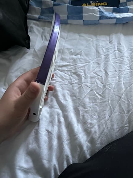 Innebandyklubba blad vitt höger