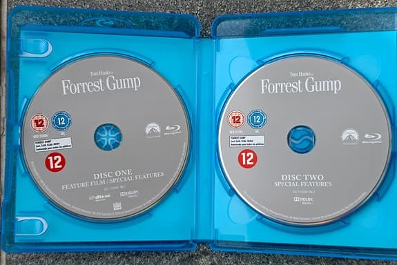Bluray: Forrest Gump 2 disc special features edition blu-ray film
