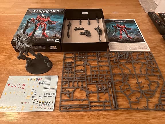 Warhammer 40,000 Eldar Wraithknight figur