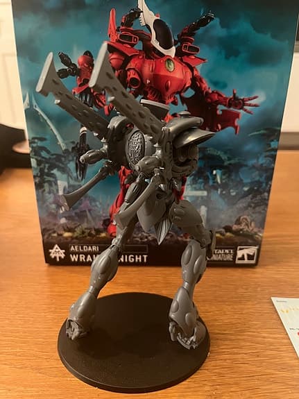Warhammer 40,000 Eldar Wraithknight figur