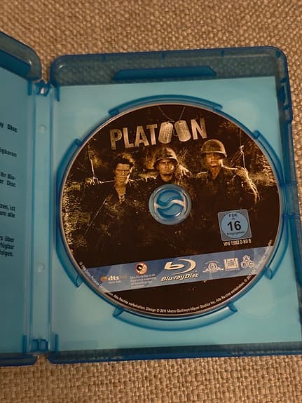 Bluray: Platoon (Blu-ray film) multi-language edition bluray