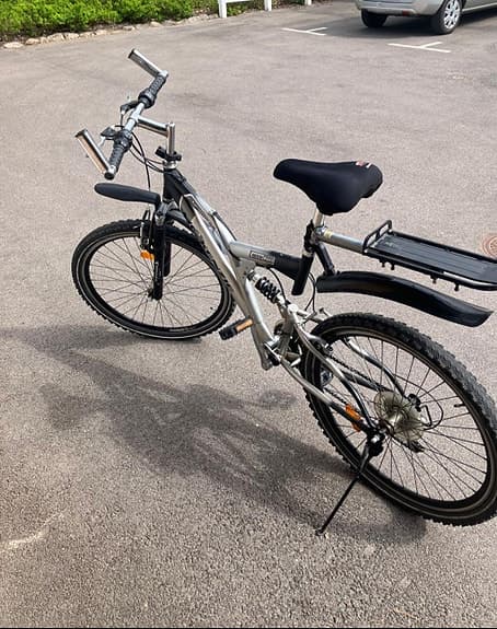 Maxim mountainbike 26" unisex silver