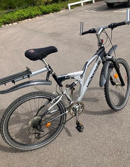 Maxim mountainbike 26" unisex silver