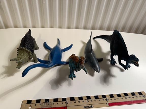 Vintage Dinosaur Lot Schleich Safari Papo British Museum