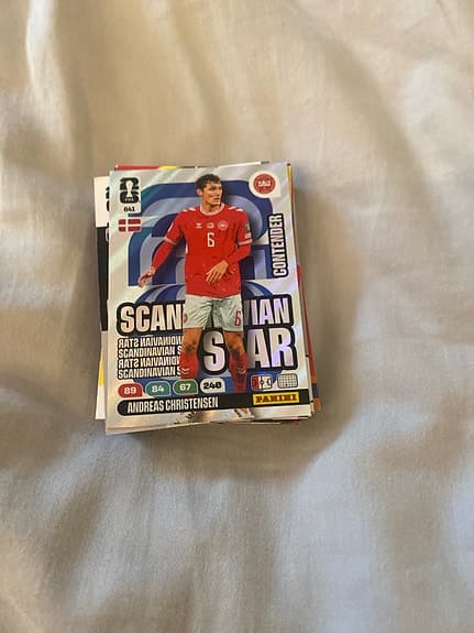 Panini fotbollssamlarbilder blandade kort