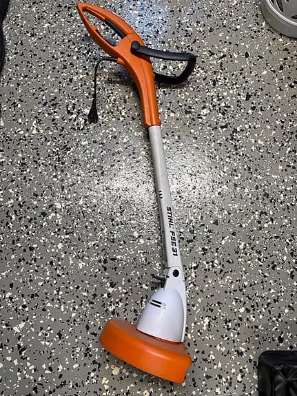 Stihl FSE 31 grästrimmer orange