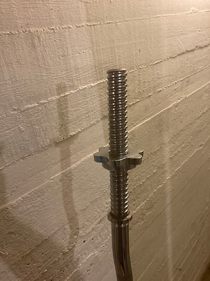 EZ-stång curlstång för styrketräning