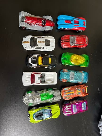Hotwheels leksaks samlar objekt år 2000-2014