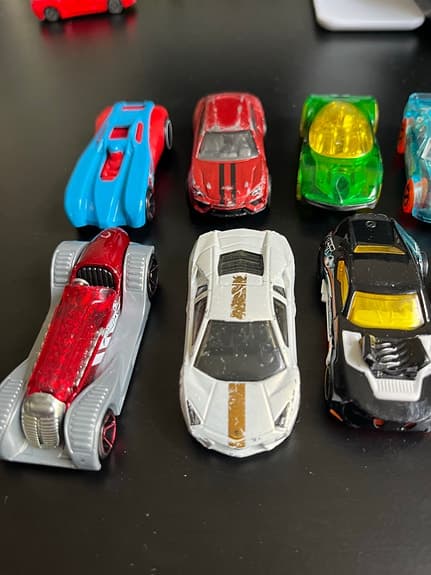 Hotwheels leksaks samlar objekt år 2000-2014