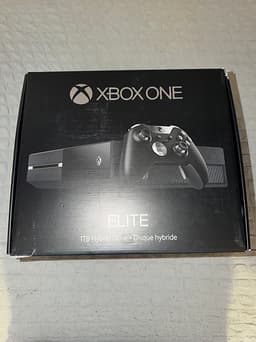 Microsoft Xbox One Elite spelkonsol svart