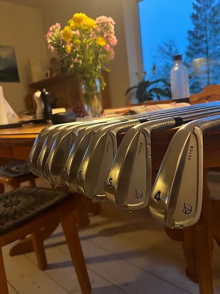 Golfset järnklubbor 4–P med stålskaft