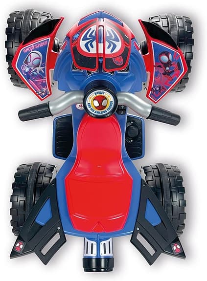Elektrisk Quad The Beast Spiderman, för Barn från 2 till 4 År