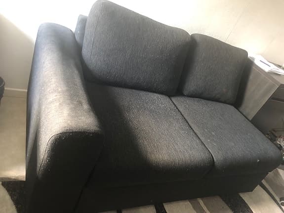 IKEA soffa 2-sits mörkgrå