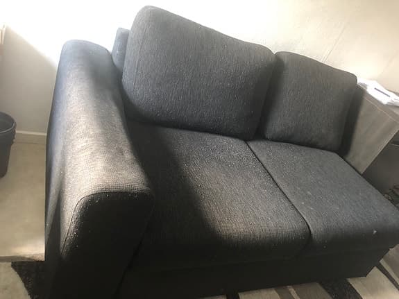 IKEA soffa 2-sits mörkgrå