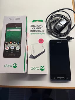 DORO 8035 Seniormobil Obs går ej ladda ner bankid