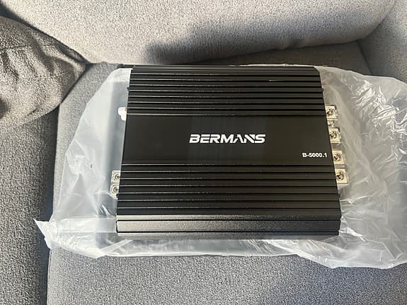 Bermans BL-5000.1 monoblock slutsteg förstärkare