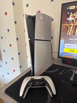 Sony PlayStation 5 spelkonsol med DualSense-handkontroll