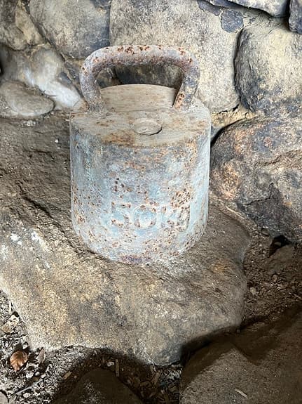 Viktlod 50 kg med handtag