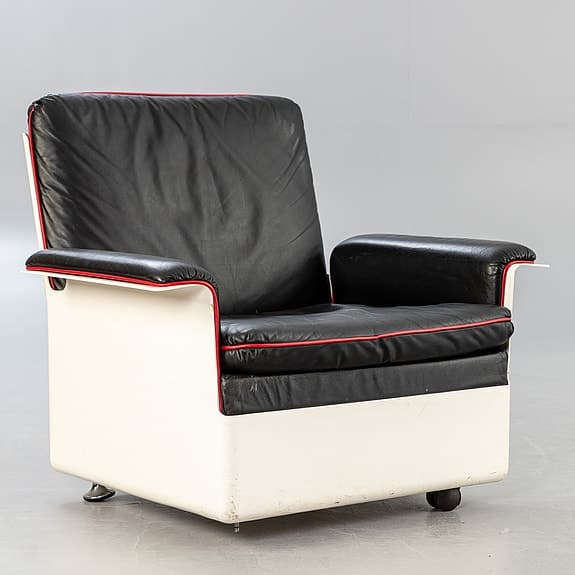 Dieter Rams för Wolfgang Feierbach soffa och fåtölj, 1960-tal