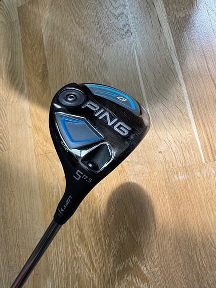 Ping G fairway wood 5, 17.5° stiff skaft HÖGER