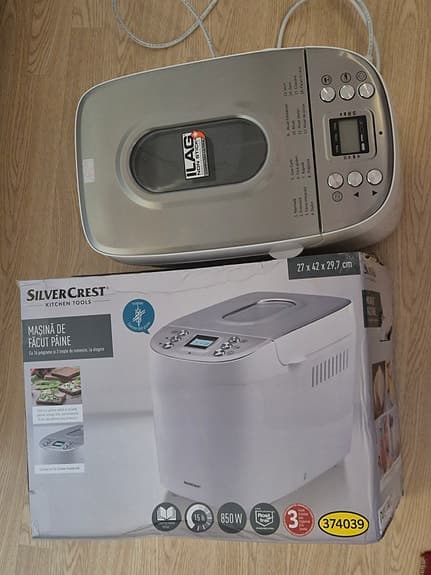 SilverCrest bakmaskin vit