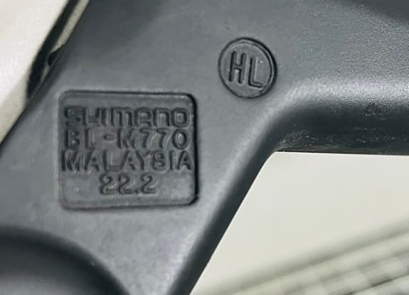 Shimano Deore XT BL-M770 bromshandtag (par)