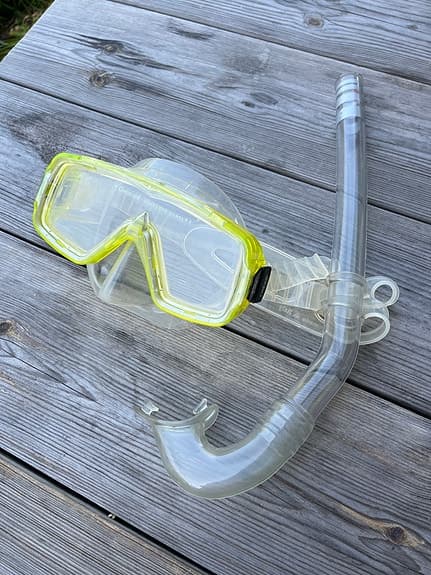 Cyklop och snorkel Cressi