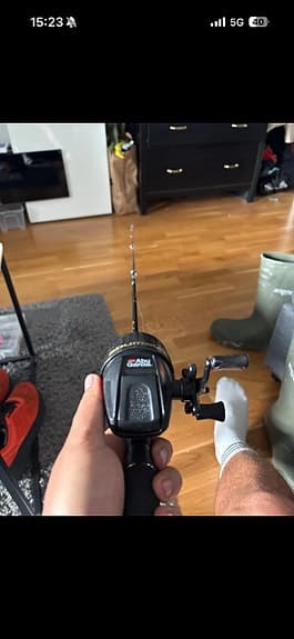 Abu Garcia Combo spinnspö med rulle svart