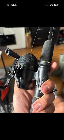 Abu Garcia Combo spinnspö med rulle svart