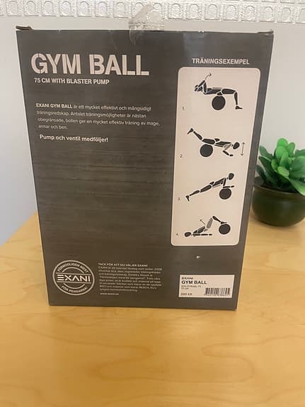 Gym boll 75 cm