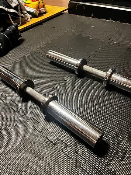 Hantelstänger för 50mm viktskivor