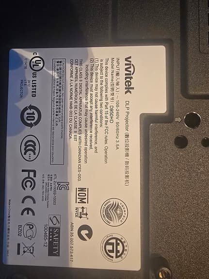 Projektor Vivitek full HD