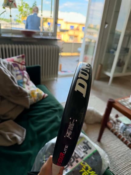 Dunlop Aero-Star Lite padelracket svart/röd