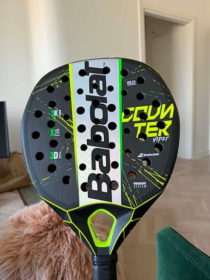 Babolat Counter Viper padelracket svart/grön