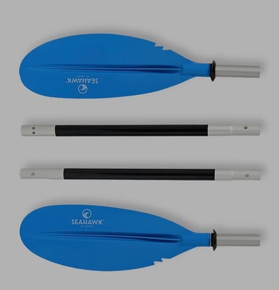 Seahawk SUP-bräda turkos med paddel mm