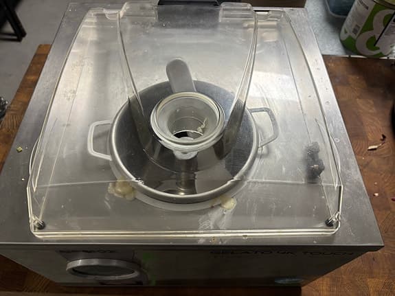 Nemox Gelato 4K glassmaskin rostfri